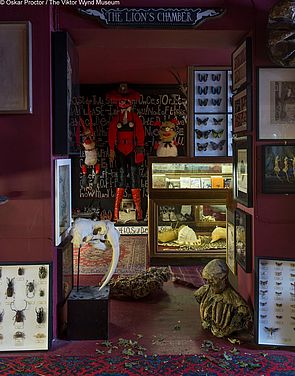 Der Eingang zur „Lions Chamber“ im Viktor Wynd Museum