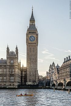Urban Kayaking in London – sanfter Sport auf der Themse