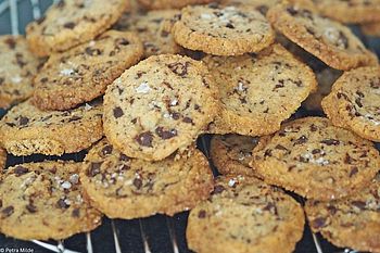 Schoko-Shortbread, von Meersalz geküsst Schoko-Shortbread, von Meersalz geküsst