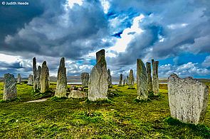 Der Callanish Steinkreis auf der Isle of Lewis