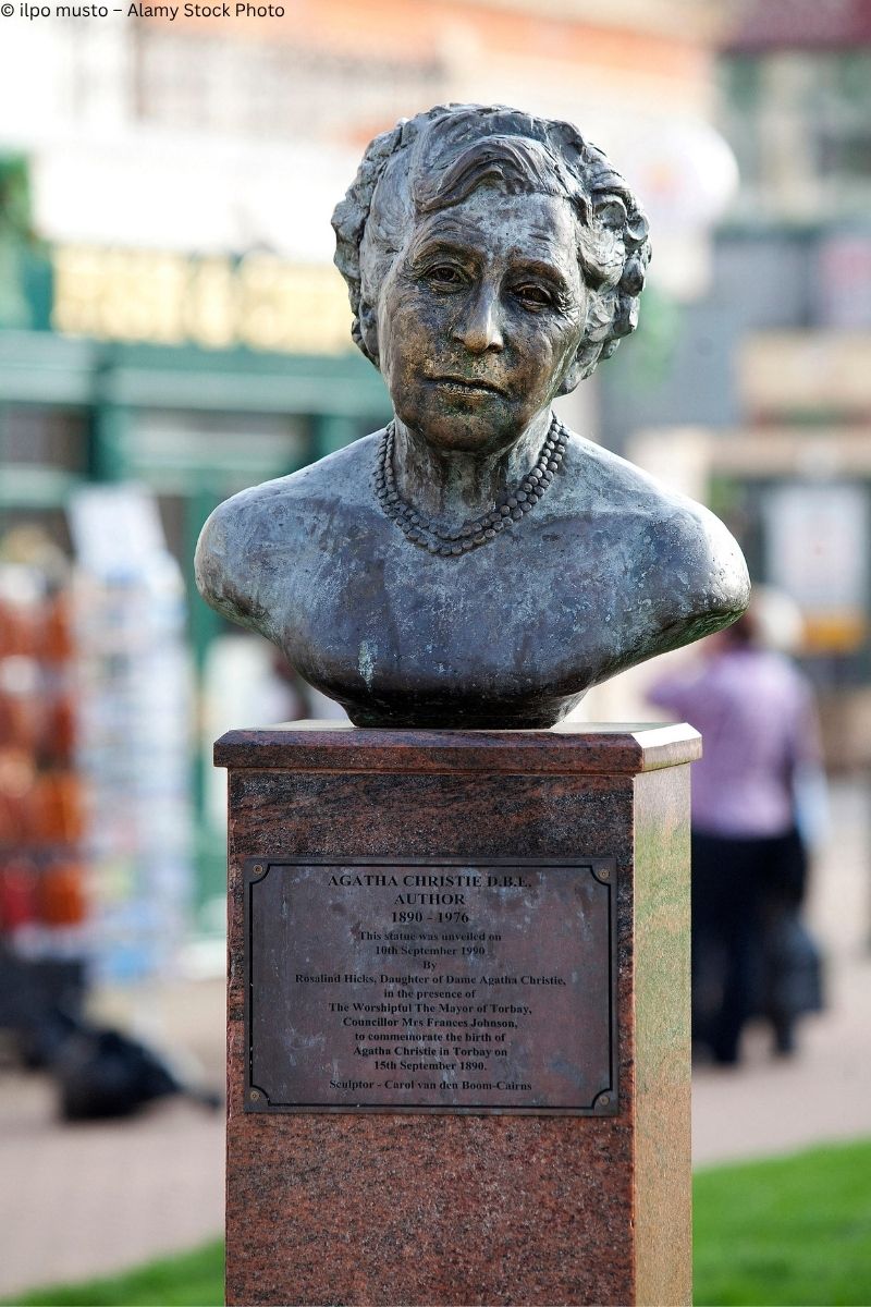 Agatha-Christie-Meile in Torquay