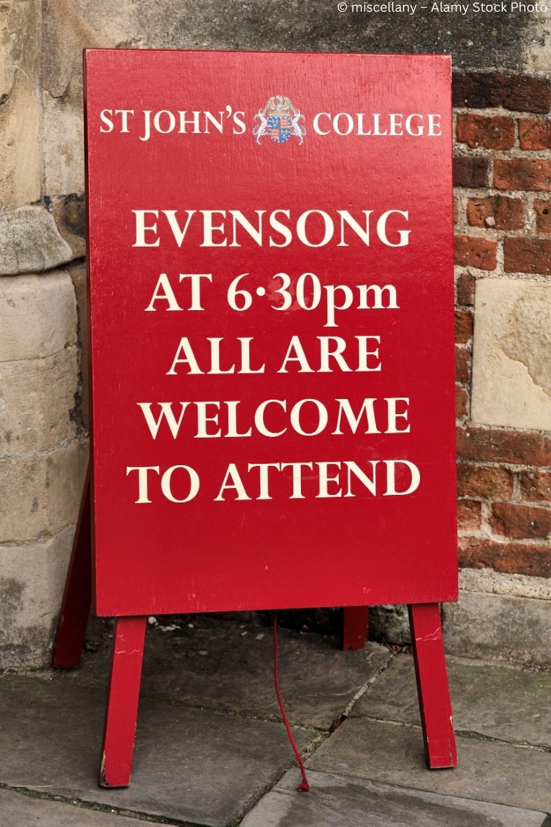 Evensong – Britische Abendandacht mit musikalischer Seele