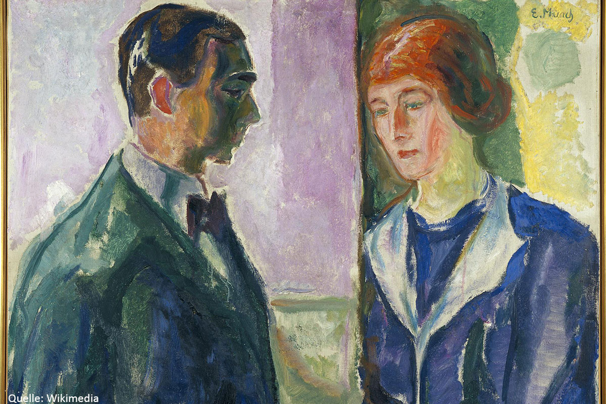 Edvard Munch: Käte and Hugo Perls