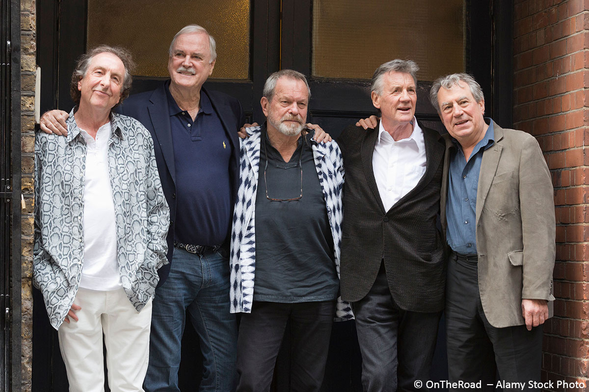 5 Mitglieder von Monty Python im Jahr 2014